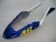 Rabatt Honda CBR600 F4i Motorrad Verkleidung 2004-2007 - Gelb Blau Weiss Schwarz Nastro Azzurro