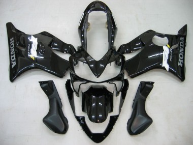 Rabatt Honda CBR600 F4i Motorrad Verkleidung 2004-2007 - Glanzendes Schwarz