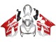 Rabatt Honda CBR600 F4i Motorrad Verkleidung 2004-2007 - Silber Rot