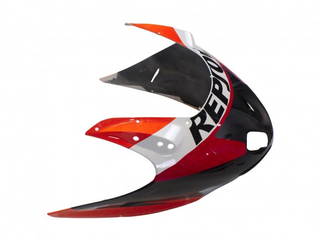 Rabatt Honda CBR1100XX Blackbird Abs Motorrad Verkleidungen 1996-2007 - Orange Weiss Rot Glanzendes Schwarz Repsol