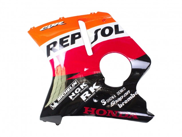 Rabatt Honda CBR1100XX Blackbird Abs Motorrad Verkleidungen 1996-2007 - Orange Weiss Rot Glanzendes Schwarz Repsol