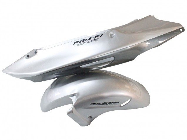 Rabatt Honda CBR1100XX Blackbird Motorrad Verkleidung 1996-2007 - Silber Grau