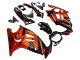 Rabatt Honda CBR600 F3 Motorrad Verkleidung 1995-1996 - Orange Glanzendes Schwarz