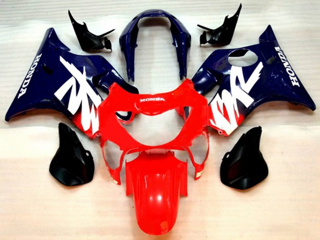 Rabatt Honda CBR600 F4 Motorrad Verkleidung 1999-2000 - Rot Dunkel Blau Lila