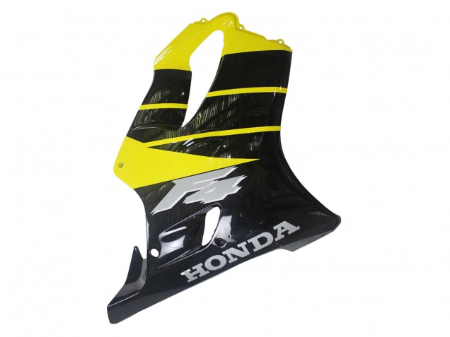Rabatt Honda CBR600 F4 Motorrad Verkleidung 1999-2000 - Gelb Glanzendes Schwarz