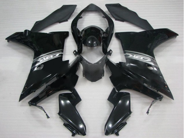 Rabatt Honda CBR600F Motorrad Verkleidung 2011-2013 - Glanzendes Schwarz
