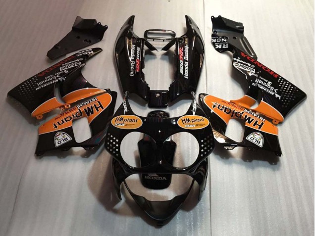 Rabatt Honda CBR900RR 893 Motorrad Verkleidung 1992-1993 - Glanzendes Schwarz Orange Hm Plant
