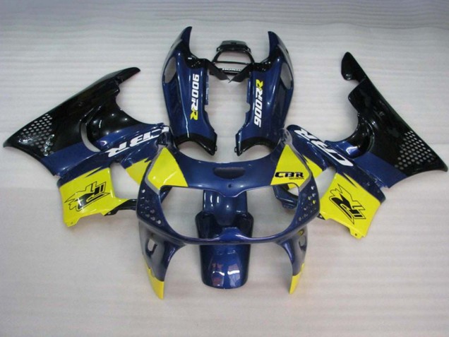 Rabatt Honda CBR900RR 893 Motorrad Verkleidung 1994-1995 - Blau Gelb Glanzendes Schwarz
