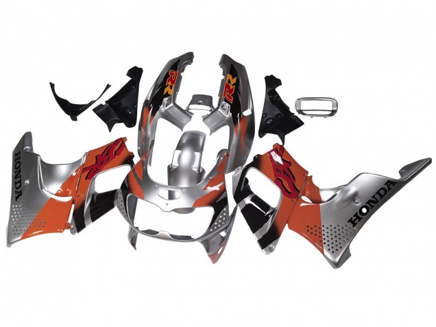 Rabatt Honda CBR900RR 893 Motorrad Verkleidung 1994-1995 - Silber Orange Glanzendes Schwarz
