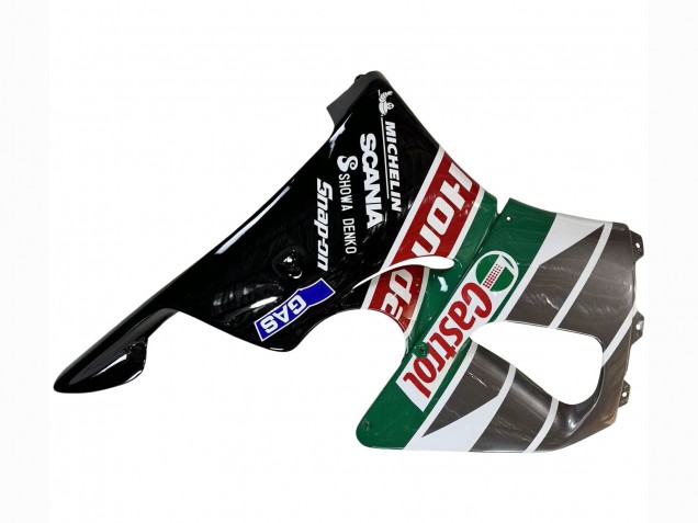 Rabatt Honda CBR900RR 893 Motorrad Verkleidung 1996-1997 - Weiss Grun Grau Glanzendes Schwarz Castrol