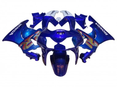 Rabatt Honda CBR900RR 919 Motorrad Verkleidung 1998-1999 - Weiss Blau Silber