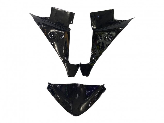 Rabatt Honda CBR900RR 919 Motorrad Verkleidung 1998-1999 - Glanzendes Schwarz Weiss Aufkleber