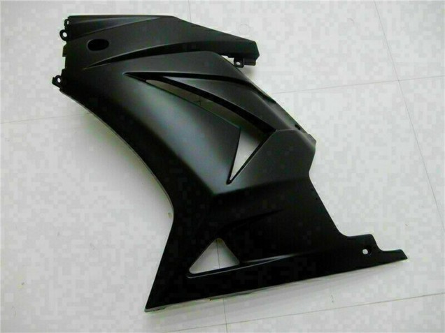 Rabatt Kawasaki EX250 Motorrad Verkleidung 2008-2012 - Matt Schwarz