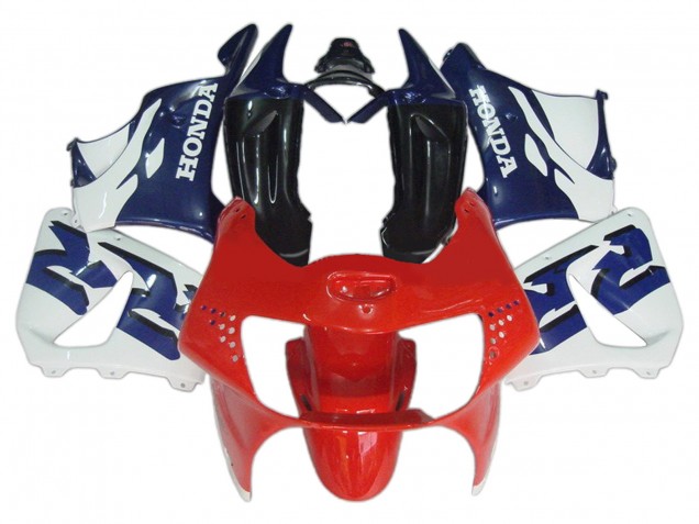 Rabatt Honda CBR900RR 919 Motorrad Verkleidung 1998-1999 - Weiss Rot Blau