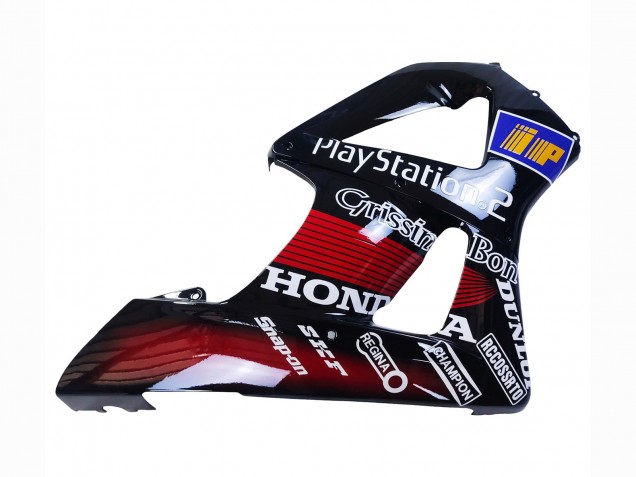 Rabatt Honda CBR900RR 929 Motorrad Verkleidung 2000-2001 - Rot Weiss Glanzendes Schwarz PlayStation 2