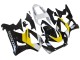 Rabatt Honda CBR900RR 929 Motorrad Verkleidung 2000-2001 - Weiss Gelb Glanzendes Schwarz
