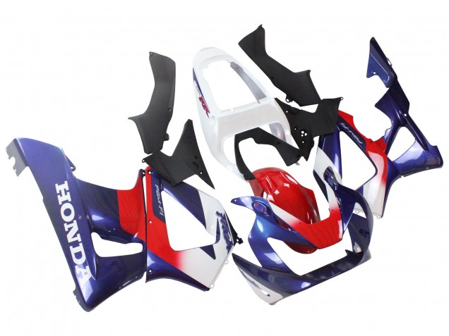 Rabatt Honda CBR900RR 929 Motorrad Verkleidung 2000-2001 - Weiss Rot Blau