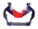 Rabatt Honda CBR900RR 929 Motorrad Verkleidung 2000-2001 - Weiss Rot Blau