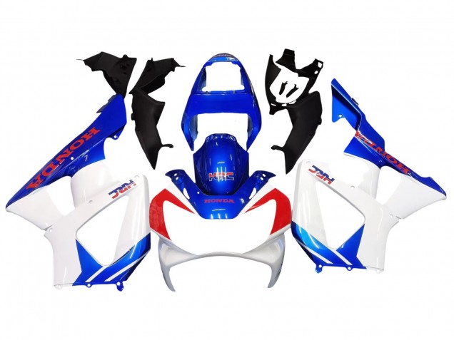 Rabatt Honda CBR900RR 929 Motorrad Verkleidung 2000-2001 - Weiss Blau Rot HRC