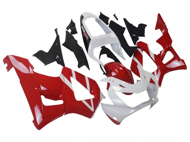 Rabatt Honda CBR900RR 929 Motorrad Verkleidung 2000-2001 - Weiss Rot