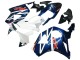 Rabatt Honda CBR900RR 954 Motorrad Verkleidung 2002-2003 - Weiss Dunkel Blau