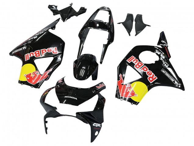 Rabatt Honda CBR900RR 954 Motorrad Verkleidung 2002-2003 - Glanzendes Schwarz Gelb Red Bull Michelin