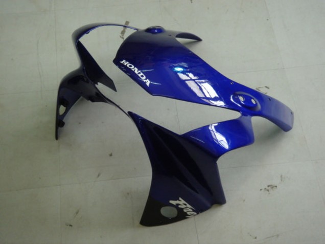 Rabatt Honda CBR900RR 954 Motorrad Verkleidung Kit 2002-2003 - Blau Glanzendes Schwarz
