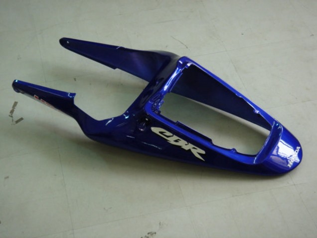 Rabatt Honda CBR900RR 954 Motorrad Verkleidung 2002-2003 - Blau Gelb Glanzendes Schwarz Telefonica MoviStar Castrol