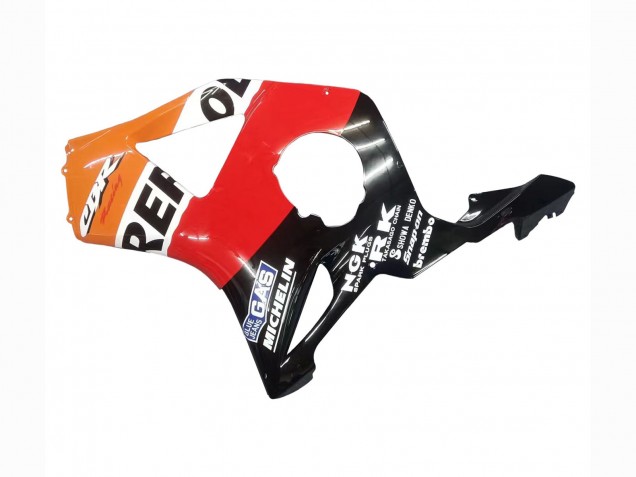 Rabatt Honda CBR900RR 954 Motorrad Verkleidung Kit 2002-2003 - Orange Weiss Rot Glanzendes Schwarz Repsol