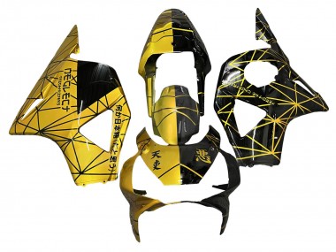 Rabatt Honda CBR900RR 954 Motorrad Verkleidung 2002-2003 - Gelb Glanzendes Schwarz