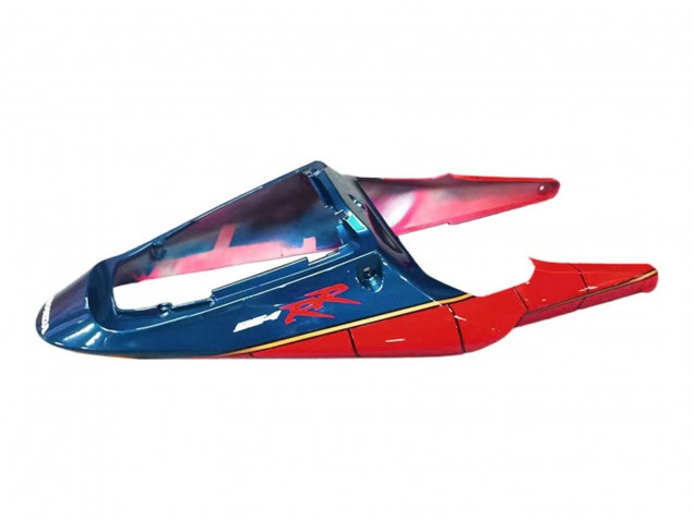 Rabatt Honda CBR900RR 954 Motorrad Verkleidung 2002-2003 - Rot Dunkel Blau Dunlop