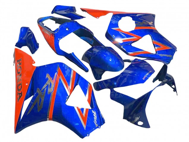 Rabatt Honda CBR900RR 954 Motorrad Verkleidung 2002-2003 - Orange Blau