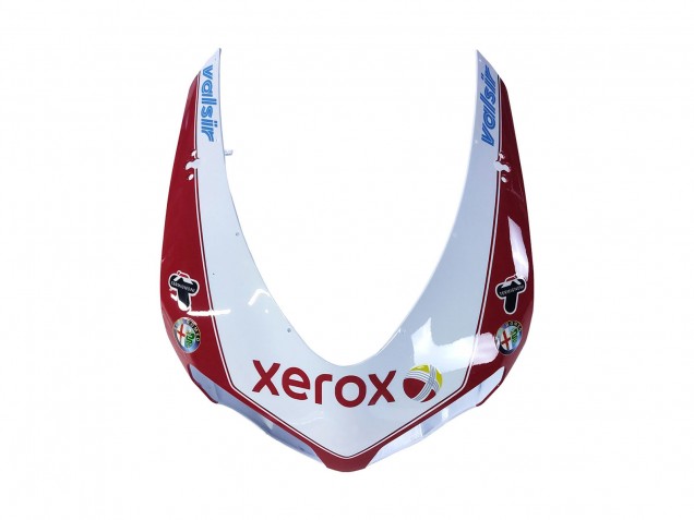 Rabatt Ducati 848/1098/1198 Motorrad Verkleidung 2007-2014 - Weiss Rot Glanzendes Schwarz Valsir Xerox