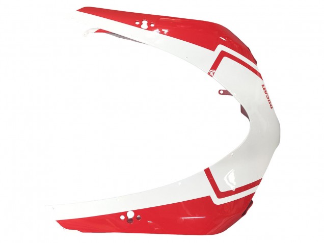 Rabatt Ducati 848/1098/1198 Motorrad Verkleidung 2007-2014 - Weiss Rot Glanzendes Schwarz