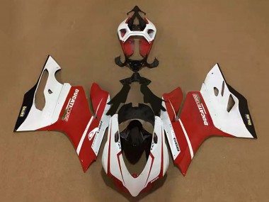 Rabatt Ducati Panigale 899 Motorrad Verkleidung 2011-2014 - Weiss Rot Schwarz