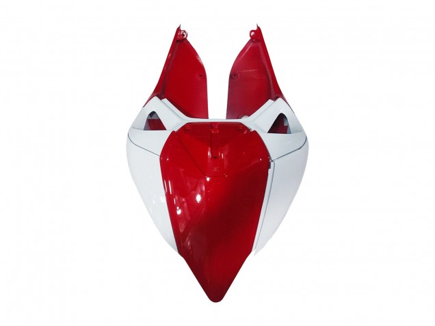 Rabatt Ducati 1199 Motorrad Verkleidung 2011-2014 - Weiss Rot Glanzendes Schwarz