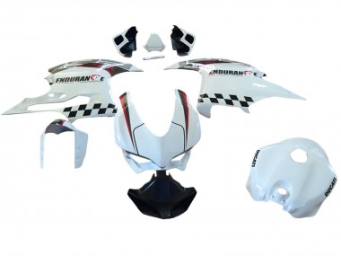 Rabatt Ducati 959/1299 Motorrad Verkleidung 2015-2020 - Weiss Rot Schwarz
