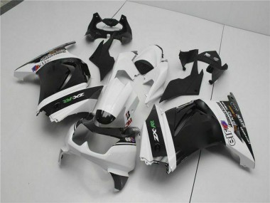 Rabatt Kawasaki EX250 Motorrad Verkleidung 2008-2012 - Weiss Schwarz Grun