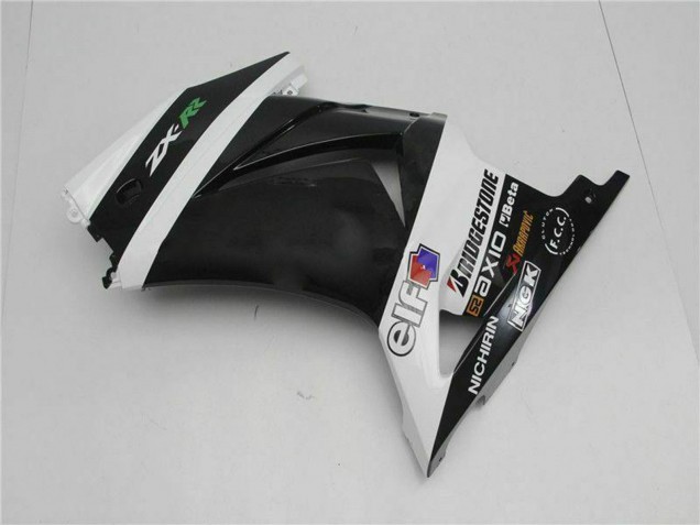 Rabatt Kawasaki EX250 Motorrad Verkleidung 2008-2012 - Weiss Schwarz Grun