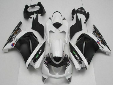 Rabatt Kawasaki EX250 Motorrad Verkleidung 2008-2012 - Weiss Schwarz Grun