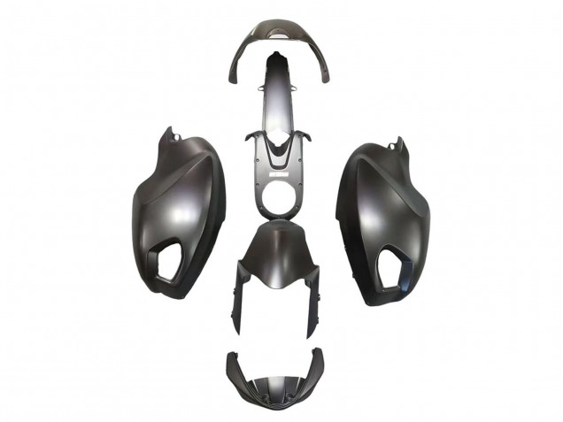 Rabatt Ducati Monster 696 796 1100 1100S Motorrad Verkleidung 2008-2012 - Matt Schwarz