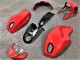 Rabatt Ducati Monster 696 796 1100 1100S Motorrad Verkleidung 2008-2012 - Rot