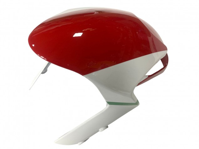 Rabatt Ducati Monster 696 796 1100 1100S Motorrad Verkleidung 2008-2012 - Weiss Rot Grun