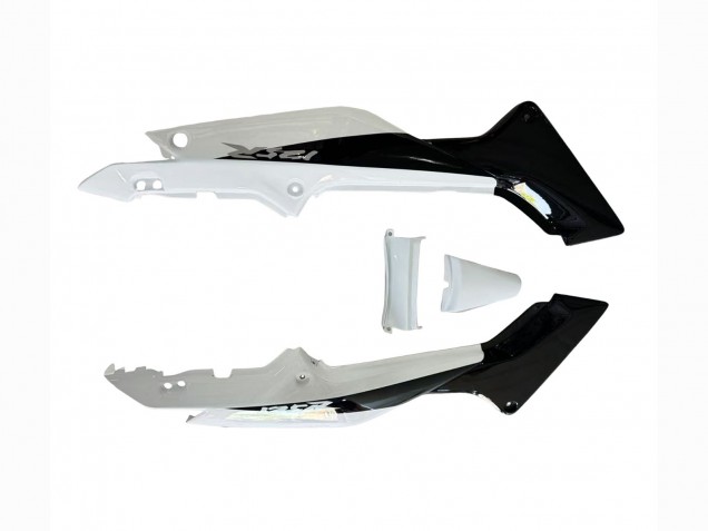 Rabatt Honda CBR125R Motorrad Verkleidung 2002-2006 - Weiss Glanzendes Schwarz