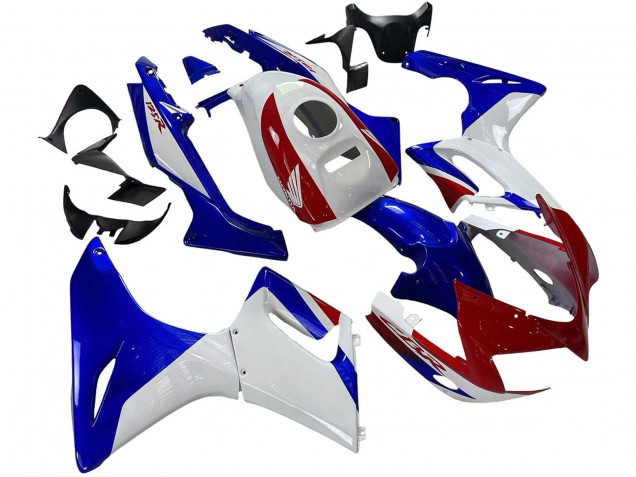 Rabatt Honda CBR125R Motorrad Verkleidung 2002-2006 - Weiss Blau Rot