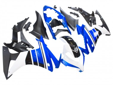 Rabatt Honda CBR500R Motorrad Verkleidung 2013-2015 - Blau Weiss Matt Schwarz