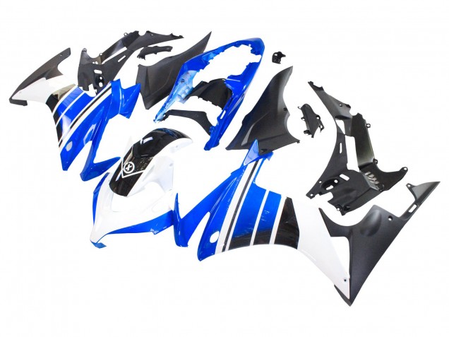 Rabatt Honda CBR500R Motorrad Verkleidung 2013-2015 - Blau Weiss Matt Schwarz