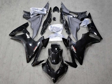 Rabatt Honda CBR500R Motorrad Verkleidung 2013-2015 - Glanzendes Schwarz