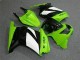 Rabatt Kawasaki EX250 Motorrad Verkleidung 2008-2012 - Grun Weiss Schwarz