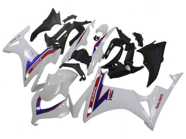 Rabatt Honda CBR500R Motorrad Verkleidung 2013-2015 - Weiss Rot Blau HRC